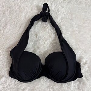Victoria's Secret Black Bikini Top Size 32C